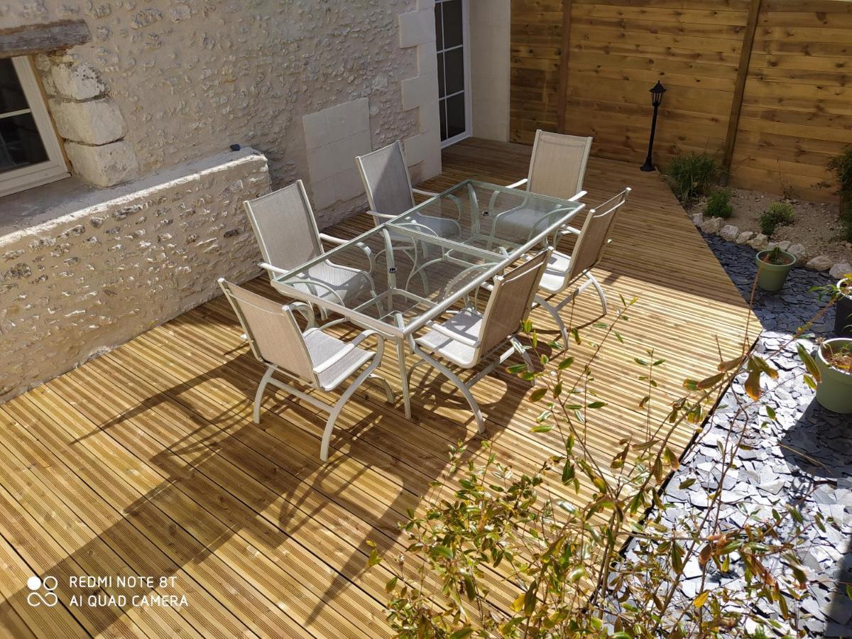 Gite L'Atelier Civray-de-Touraine ภายนอก รูปภาพ